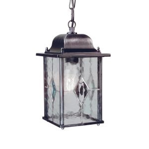 Wexford Chain Lantern Blck / Silver - WX9