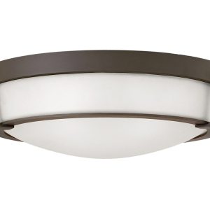 Hathaway Medium Flush Mount Olde Bronze - HK/HATHAWAY/F/M B