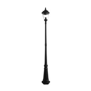 Newark 1 Light Post Light Black - OL7326BK