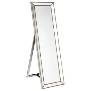 Zeta Cheval Mirror Antique Silver - 40149