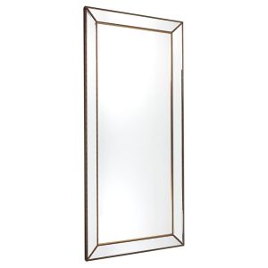 Zeta Floor Mirror Antique Gold - 40399