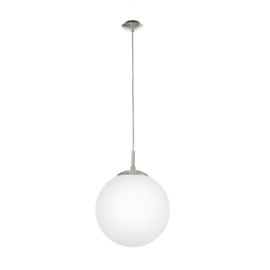 Rondo Large Pendant Nickel - 85263N