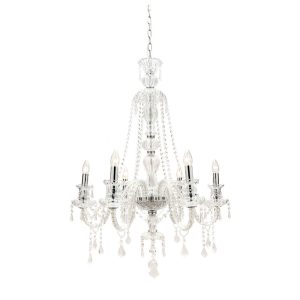 Lexington 6 Light Chandeliers Chrome - CE3126CH