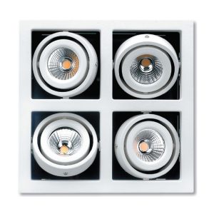 Quad Frame 26W LED White / Warm White - LDL-GIM4-WH